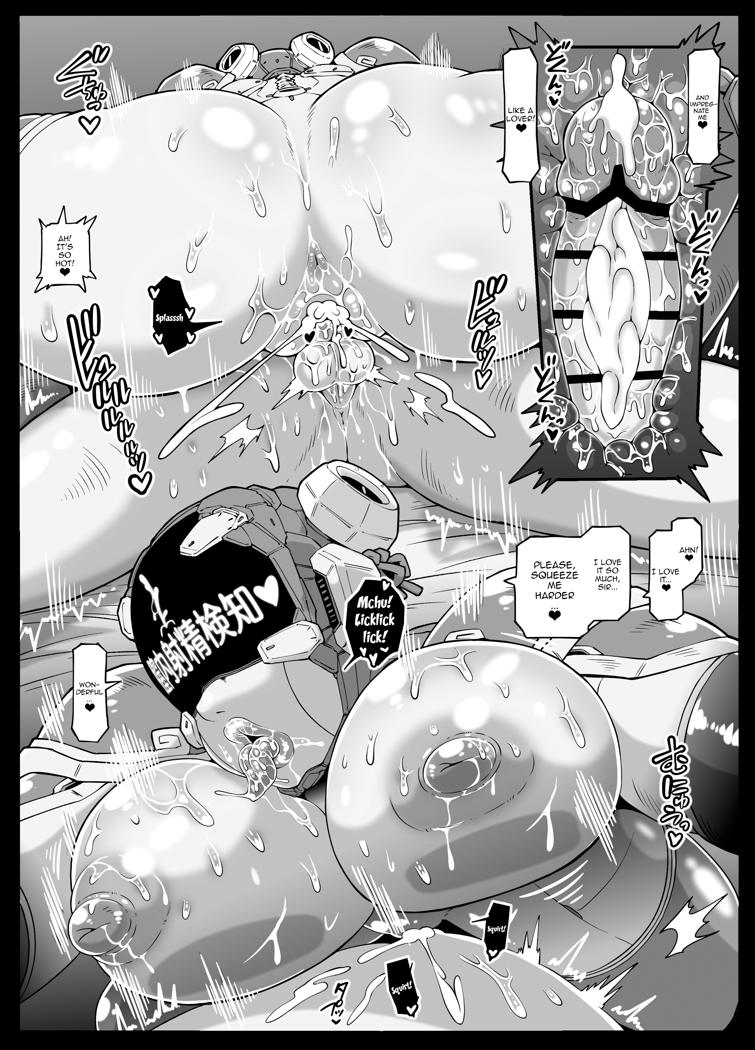 Hentai Manga Comic-Android Bathhouse F P S-Read-66